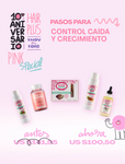 PINK
SPecial
PASOS PARA 
CONTROL CAÍDA Y CRECIMIENTO