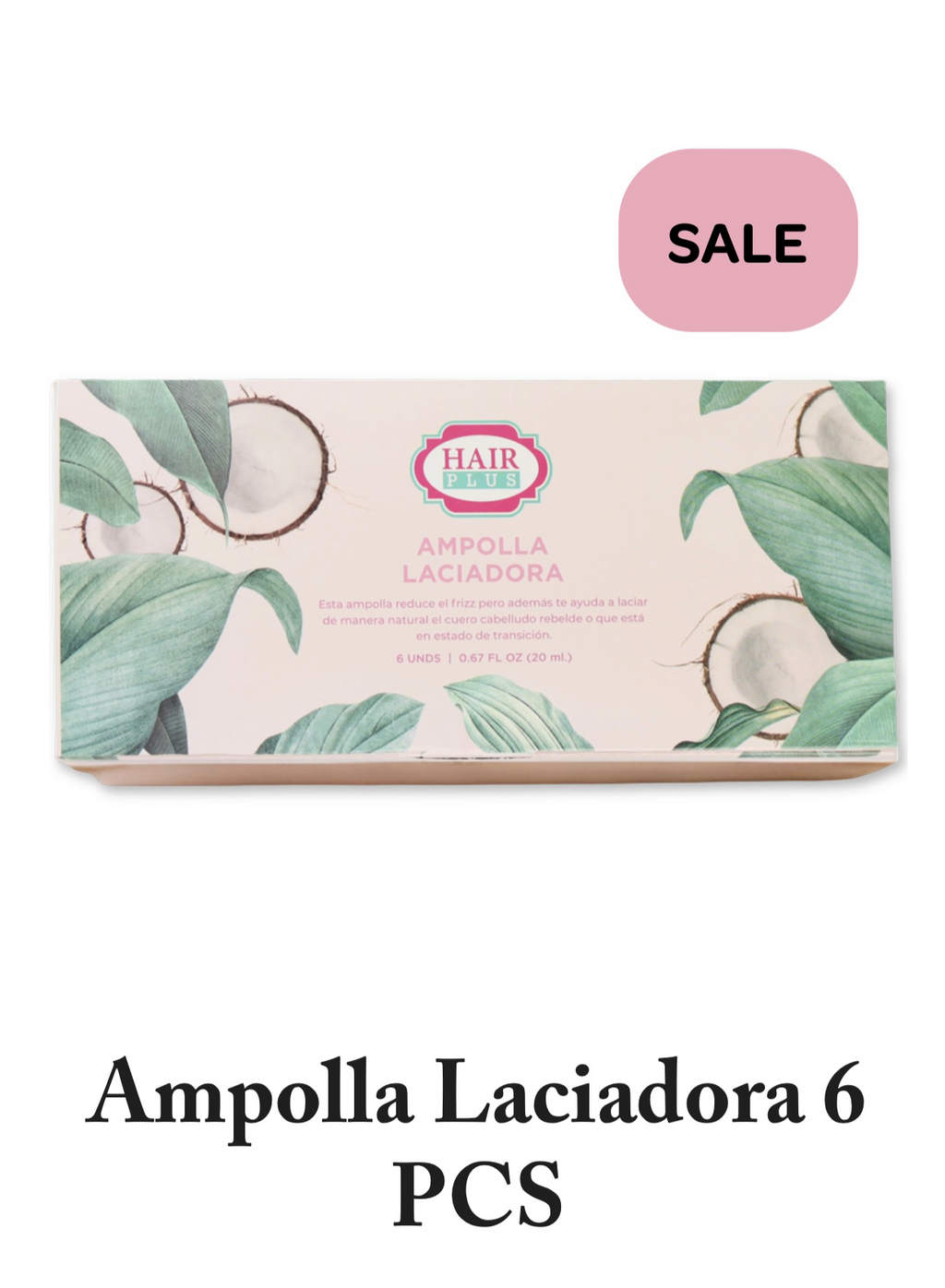 Ampolla Laciadora 6 PCS