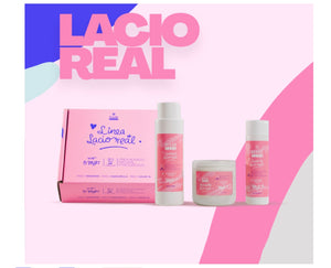 Kit Lacio Real: Shampoo Lacio Real - Mascarilla Lacio Real - Leave-in Lacio Real