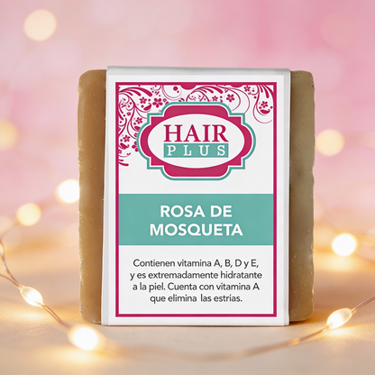 Jabón Rosa de Mosqueta