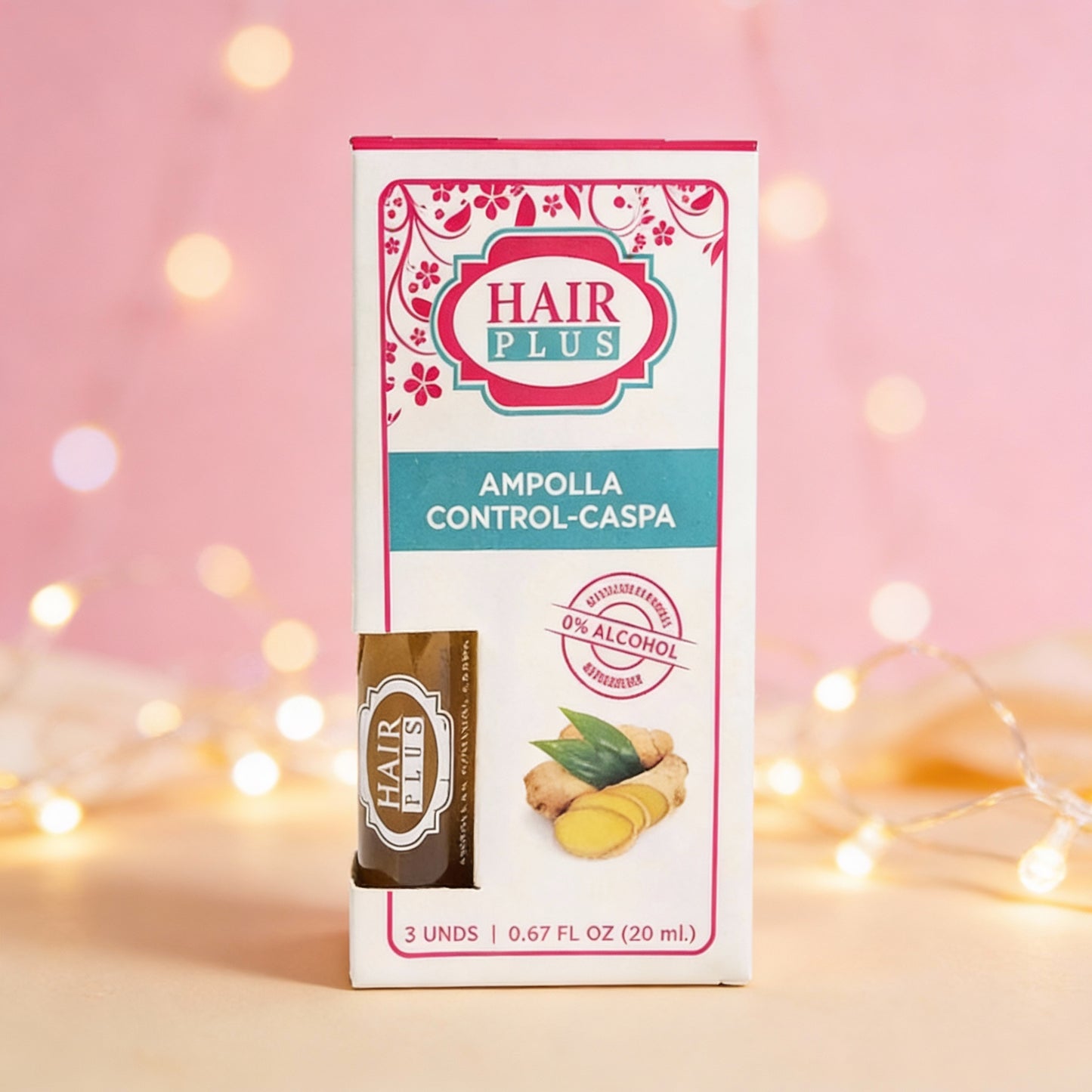 Ampollas  Control-Caspa 3 Unidades