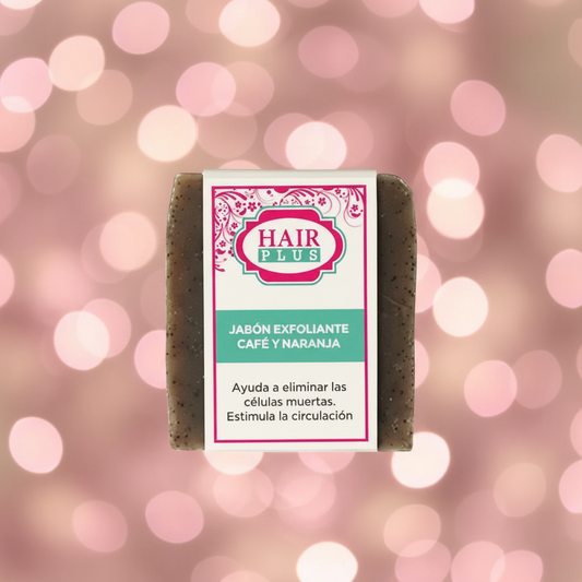 JABÓN  CAFÉ Y NARANJA