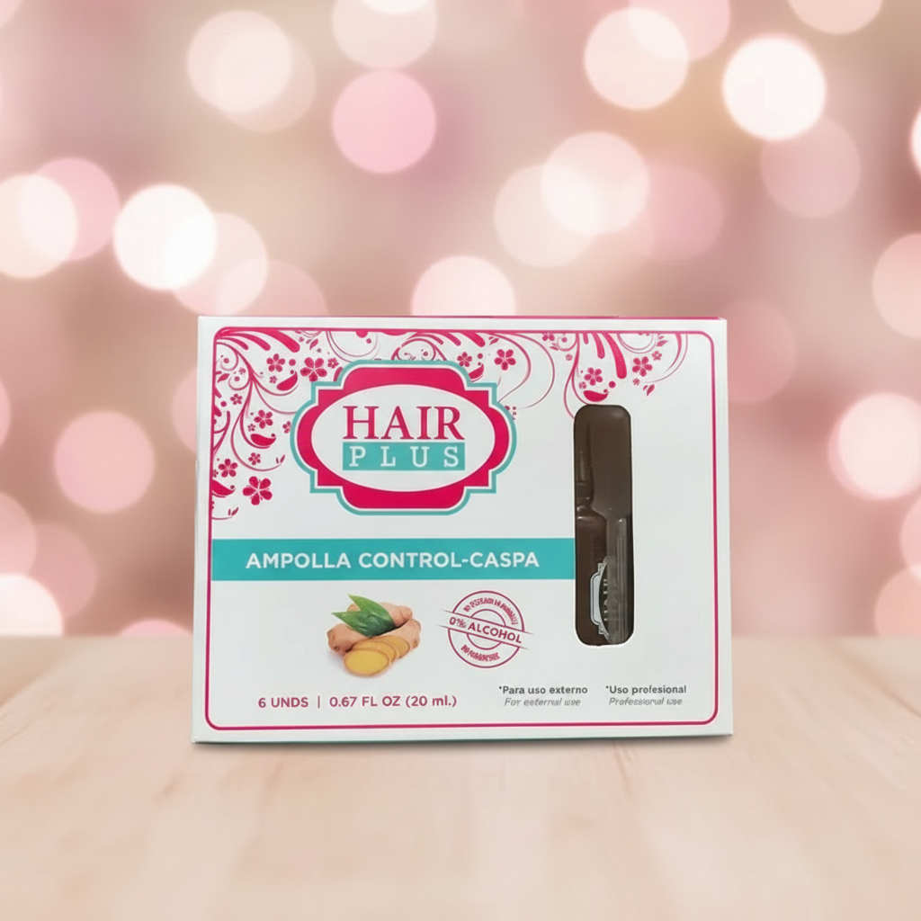 Ampolla Control-Caspa 6 Unidades