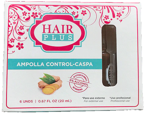 Ampolla Control-Caspa 6 Unidades