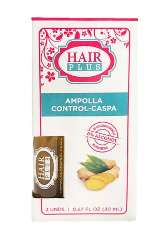 Ampollas  Control-Caspa 3 Unidades