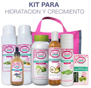 Kit 7 Pasos Hidratación y Crecimiento